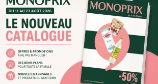 Catalogue Monoprix du 11 au 23 août 2026 – 46 pages à feuilleter