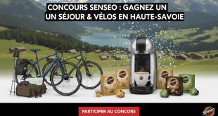 Concours Senseo : Gagnez un séjour & vélos en Haute-Savoie