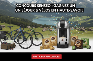 Concours Senseo : Gagnez un séjour & vélos en Haute-Savoie