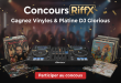Concours Riffx : Gagnez Vinyles & Platine DJ Glorious