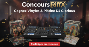 Concours Riffx : Gagnez Vinyles & Platine DJ Glorious