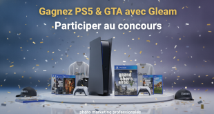 Concours : Gagnez PS5 & GTA avec Gleam