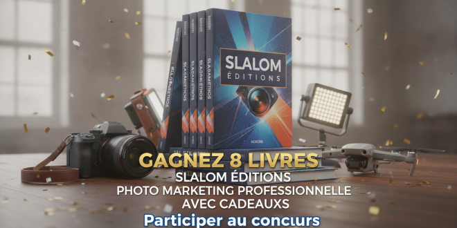 Concours : Gagnez 8 livres Slalom éditions