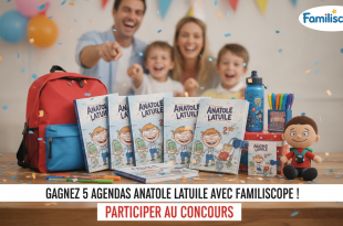 Concours : 5 agendas Anatole Latuile avec Familiscope