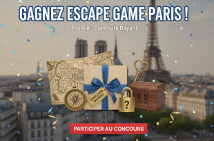Concours Bayard : Gagnez escape game Paris !