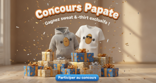 Concours Papate : Gagnez sweat & t-shirt exclusifs !