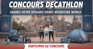 Concours Decathlon : Gagnez votre dossard Disney Adventure World
