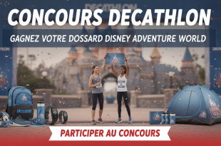 Concours Decathlon : Gagnez votre dossard Disney Adventure World