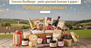 Concours BienManger : panier gourmand Auvergne à gagner !