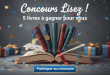 Concours Lisez ! : 5 livres à gagner pour vous