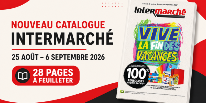 Catalogue Intermarché du 25 août au 6 septembre 2026