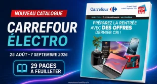 Catalogue Carrefour électro du 25 août — 7 septembre 2026 – 29 pages à feuilleter