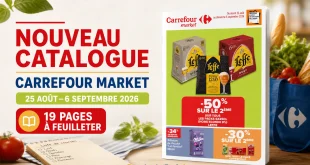 Catalogue Carrefour Market du 25 août — 6 septembre 2026 – 19 pages à feuilleter