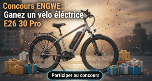 Concours ENGWE : Gagnez un vélo électrique E26 30 Pro