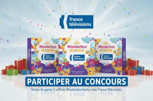 Concours Wonderbox : 3 coffrets humour avec France Télévisions