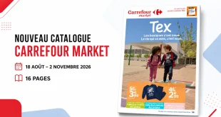 Catalogue Carrefour Market du 18 août au 2 novembre 2026 – 16 pages à feuilleter
