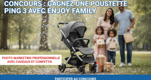 Concours : Gagnez une poussette Ping 3 avec Enjoy Family