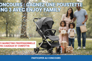 Concours : Gagnez une poussette Ping 3 avec Enjoy Family