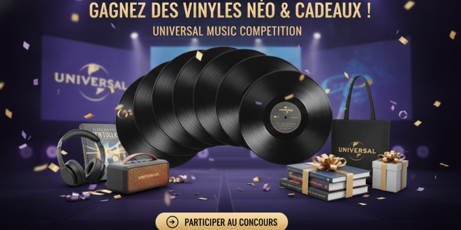 Concours : Gagnez vinyles néo Universal Music