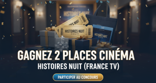 Concours : Gagnez 2 places cinéma Histoires Nuit (France TV)