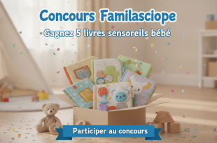 Concours Familiscope : Gagnez 5 livres sensoriels bébé