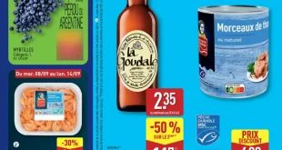 Catalogue Aldi du 8 au 14 septembre 2026