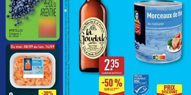 Catalogue Aldi du 8 au 14 septembre 2026