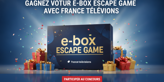 Concours : Gagnez e-box Escape Game avec France Télévisions