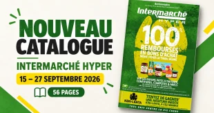 Catalogue Intermarché Hyper du 15 au 27 septembre 2026 – 56 pages à feuilleter