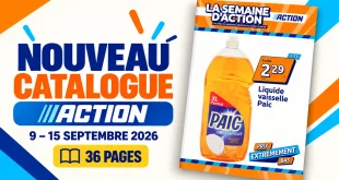 Catalogue Action du 9 au 15 septembre 2026 – 36 pages à feuilleter