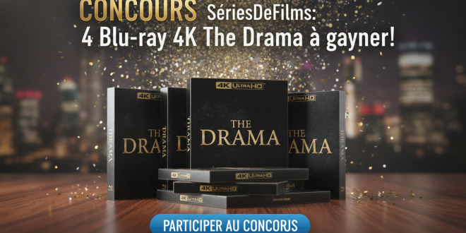 Concours SériesDeFilms : 4 Blu-ray 4K The Drama à gagner !