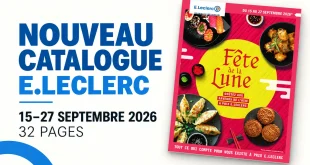 Catalogue E.Leclerc du 15 au 27 septembre 2026 – 32 pages à feuilleter