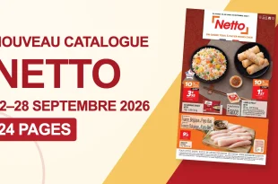 Catalogue Netto du 22 au 28 septembre 2026 – 24 pages à feuilleter