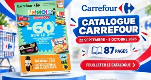 Catalogue Carrefour du 22 septembre au 5 octobre 2026 – 87 pages à feuilleter