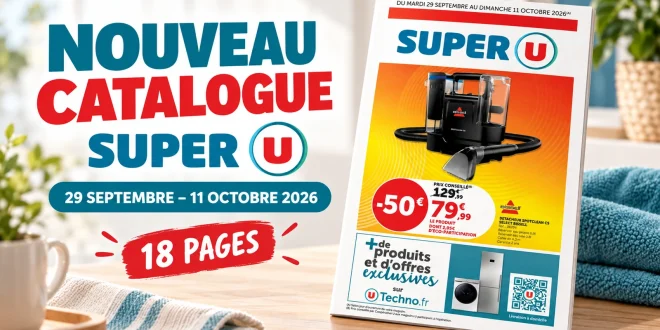 Catalogue Super U du 29 septembre au 11 octobre 2026 – 18 pages à feuilleter