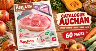 Catalogue Auchan du 29 septembre au 11 octobre 2026 – 60 pages à feuilleter