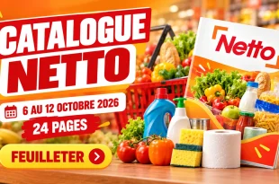Catalogue Netto du 6 au 12 octobre 2026 – 24 pages à feuilleter