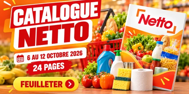 Catalogue Netto du 6 au 12 octobre 2026 – 24 pages