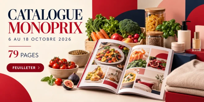Catalogue Monoprix du 6 au 18 octobre 2026 – 79 pages