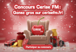 Concours Cerise FM : Gagnez gros sur cerisefm.fr !