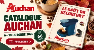 Catalogue Auchan du 6 au 18 octobre 2026 – 66 pages à feuilleter
