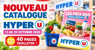 Catalogue Hyper U du 13 au 25 octobre 2026 – 40 pages à feuilleter