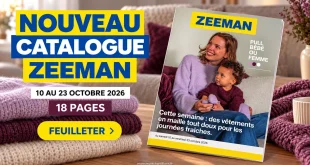 Catalogue Zeeman du 10 au 23 octobre 2026 – 18 pages à feuilleter