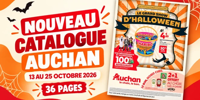 Catalogue Auchan du 13 au 25 octobre 2026 – 36 pages