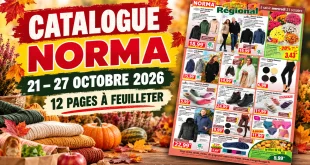 Catalogue Norma du 21 au 27 octobre 2026 – 12 pages à feuilleter