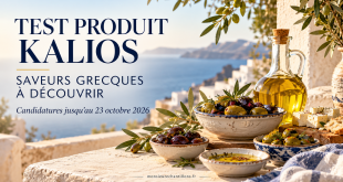 Test produit Kalios et saveurs alimentaires grecques