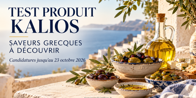 Test produit Kalios : découvrez les saveurs grecques