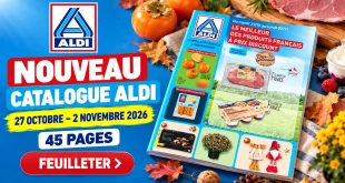 Catalogue Aldi du 27 octobre au 2 novembre 2026 – 45 pages à feuilleter