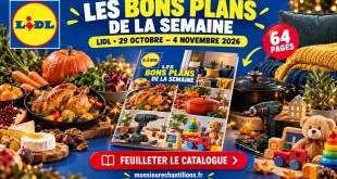 Catalogue Lidl du 29 octobre au 4 novembre 2026 – 64 pages à feuilleter