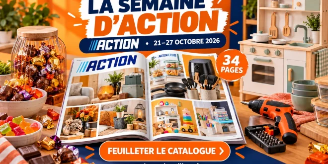 Catalogue Action du 21 au 27 octobre 2026 – 34 pages